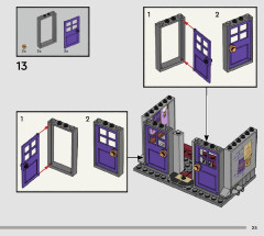 LEGO 76439 instructions page 25 – build guide