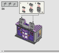 LEGO 76439 instructions page 38 – build guide