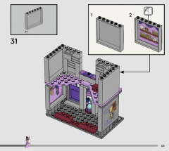 LEGO 76439 instructions page 43 – build guide