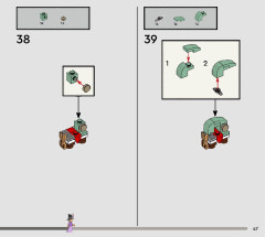 LEGO 76439 instructions page 47 – build guide