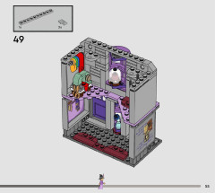 LEGO 76439 instructions page 55 – build guide