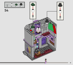 LEGO 76439 instructions page 61 – build guide