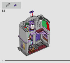 LEGO 76439 instructions page 62 – build guide
