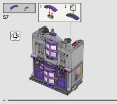 LEGO 76439 instructions page 64 – build guide
