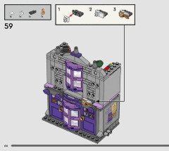 LEGO 76439 instructions page 66 – build guide