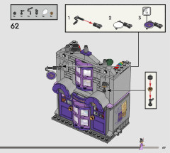 LEGO 76439 instructions page 69 – build guide