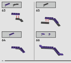 LEGO 76439 instructions page 70 – build guide