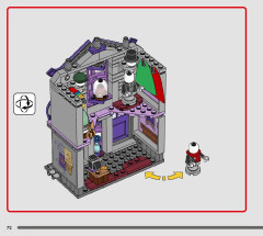 LEGO 76439 instructions page 72 – build guide