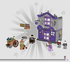 LEGO 76439 instructions page 73 – build guide