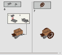 LEGO 76439 instructions page 9 – build guide