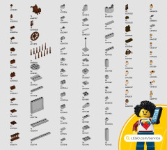 LEGO 76439 instructions page 103 – build guide