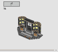 LEGO 76439 instructions page 13 – build guide