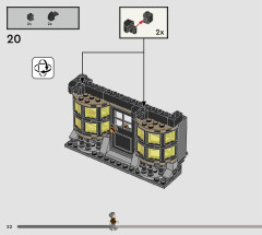 LEGO 76439 instructions page 22 – build guide