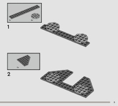 LEGO 76439 instructions page 3 – build guide