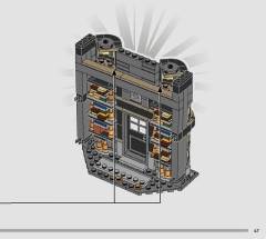 LEGO 76439 instructions page 47 – build guide