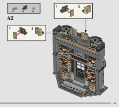 LEGO 76439 instructions page 49 – build guide
