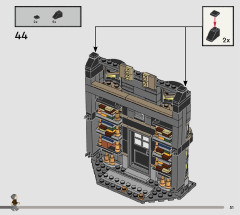 LEGO 76439 instructions page 51 – build guide