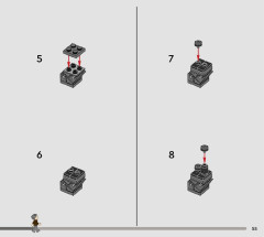 LEGO 76439 instructions page 55 – build guide