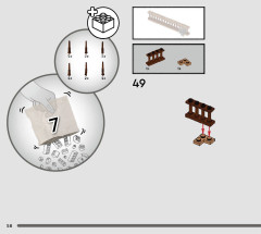 LEGO 76439 instructions page 58 – build guide