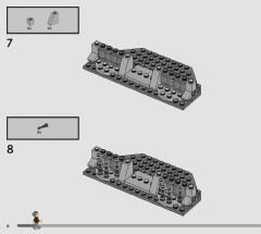 LEGO 76439 instructions page 6 – build guide