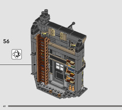 LEGO 76439 instructions page 62 – build guide