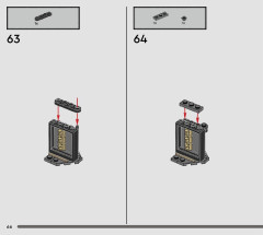 LEGO 76439 instructions page 66 – build guide