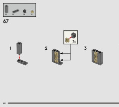 LEGO 76439 instructions page 68 – build guide