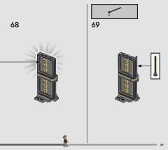 LEGO 76439 instructions page 69 – build guide