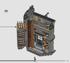 LEGO 76439 instructions page 75 – build guide