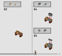 LEGO 76439 instructions page 79 – build guide