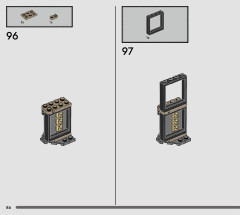 LEGO 76439 instructions page 86 – build guide