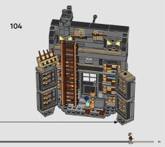 LEGO 76439 instructions page 91 – build guide