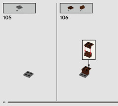 LEGO 76439 instructions page 92 – build guide