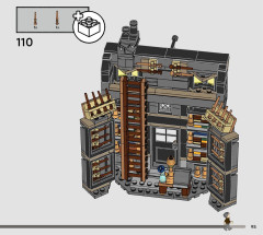 LEGO 76439 instructions page 95 – build guide