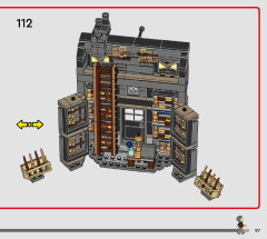 LEGO 76439 instructions page 97 – build guide