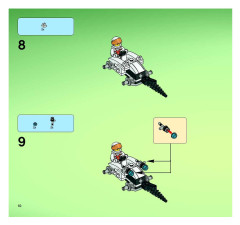 LEGO 7644 instructions page 10 – build guide