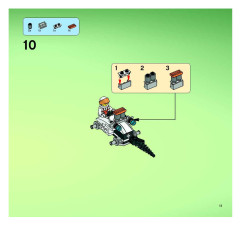 LEGO 7644 instructions page 11 – build guide