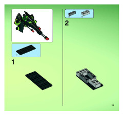 LEGO 7644 instructions page 13 – build guide
