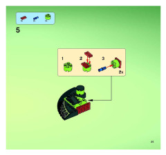 LEGO 7644 instructions page 25 – build guide