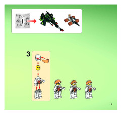 LEGO 7644 instructions page 3 – build guide