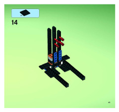 LEGO 7644 instructions page 45 – build guide