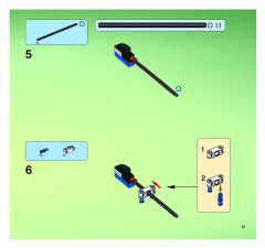 LEGO 7644 instructions page 51 – build guide