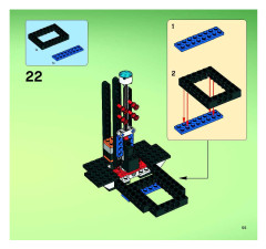 LEGO 7644 instructions page 55 – build guide