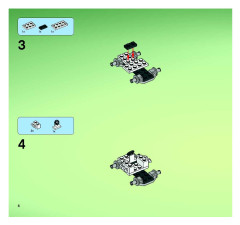 LEGO 7644 instructions page 6 – build guide