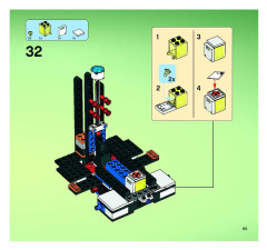 LEGO 7644 instructions page 65 – build guide