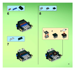 LEGO 7644 instructions page 69 – build guide