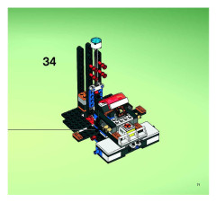 LEGO 7644 instructions page 71 – build guide
