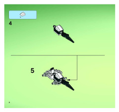 LEGO 7644 instructions page 8 – build guide
