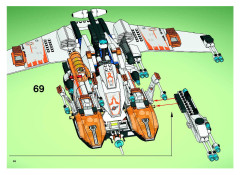 LEGO 7644 instructions page 66 – build guide