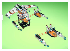 LEGO 7644 instructions page 73 – build guide